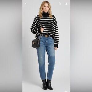 New BDG Highrise Distressed Carpenter Blue Bohemian Jeans